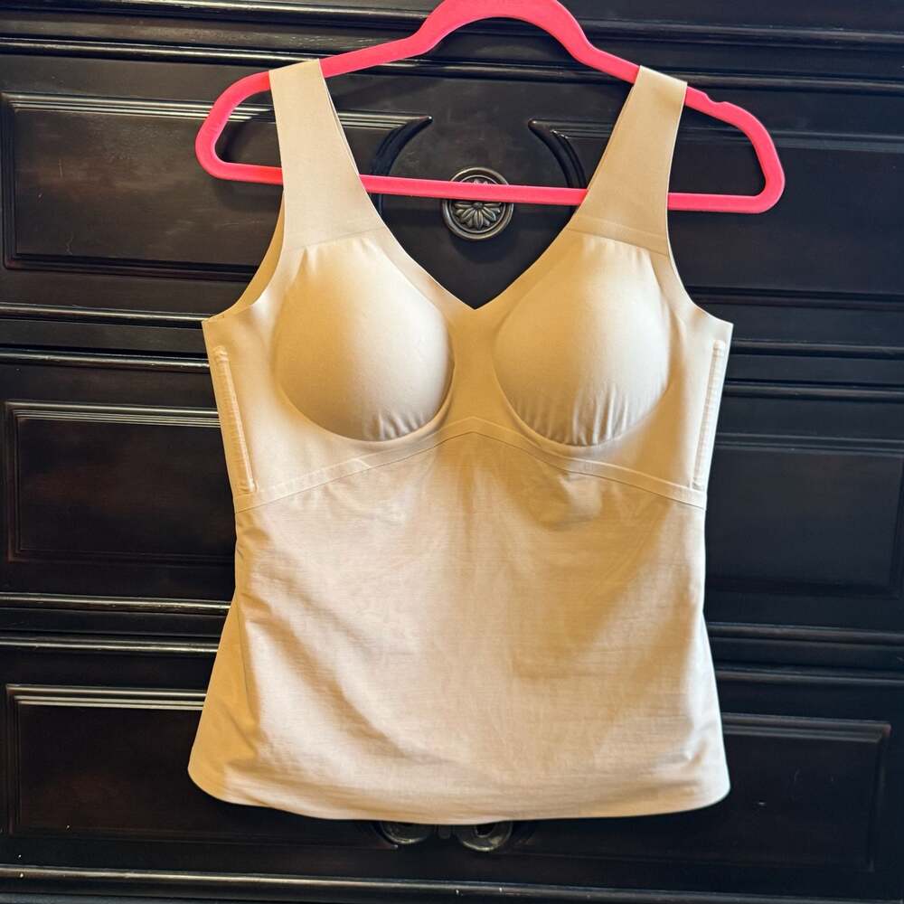Honeylove LiftWear Tank Shapewear Camisole with Built-in Bra Size XL
